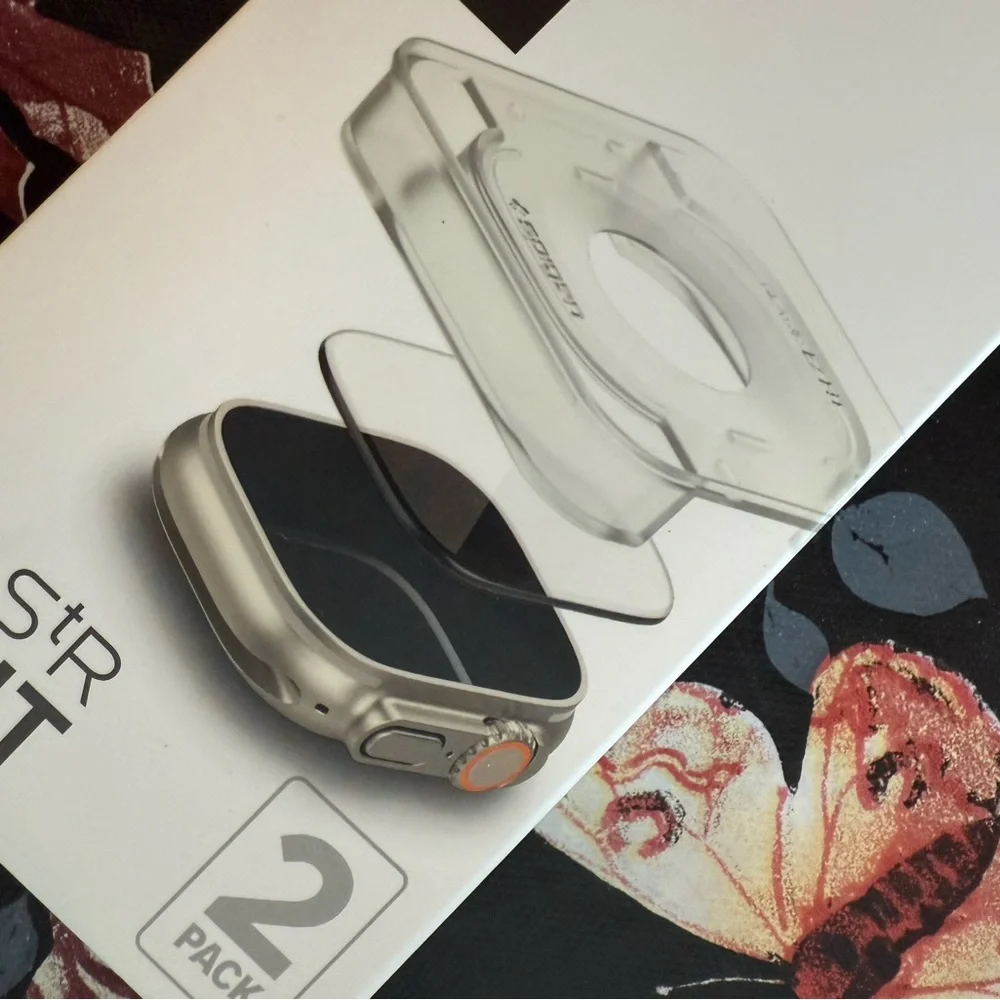 Spigen GLAS.tR EZ Fit Protector for Apple Watch Ultra Series